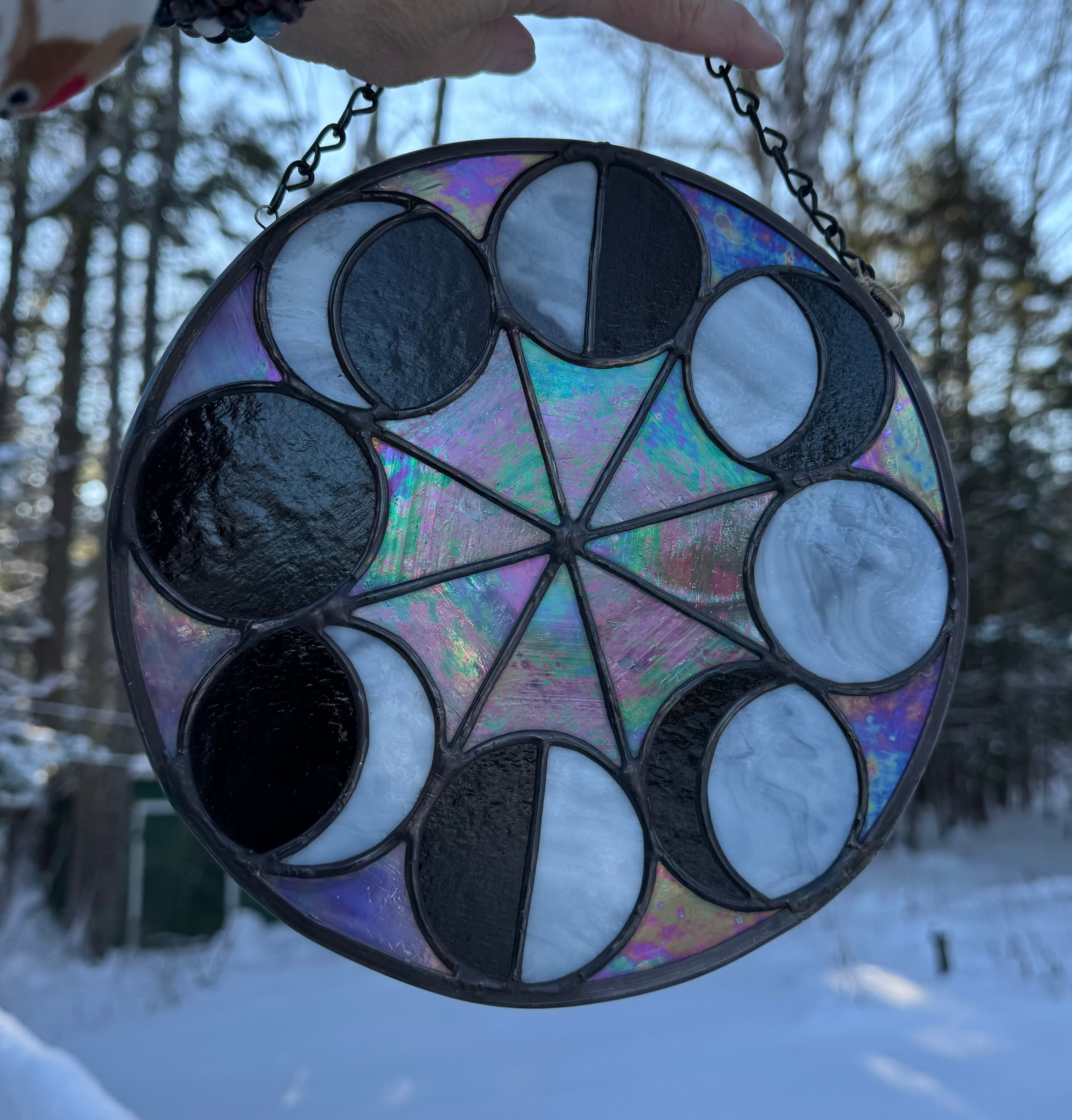 Moon Phase Suncatcher