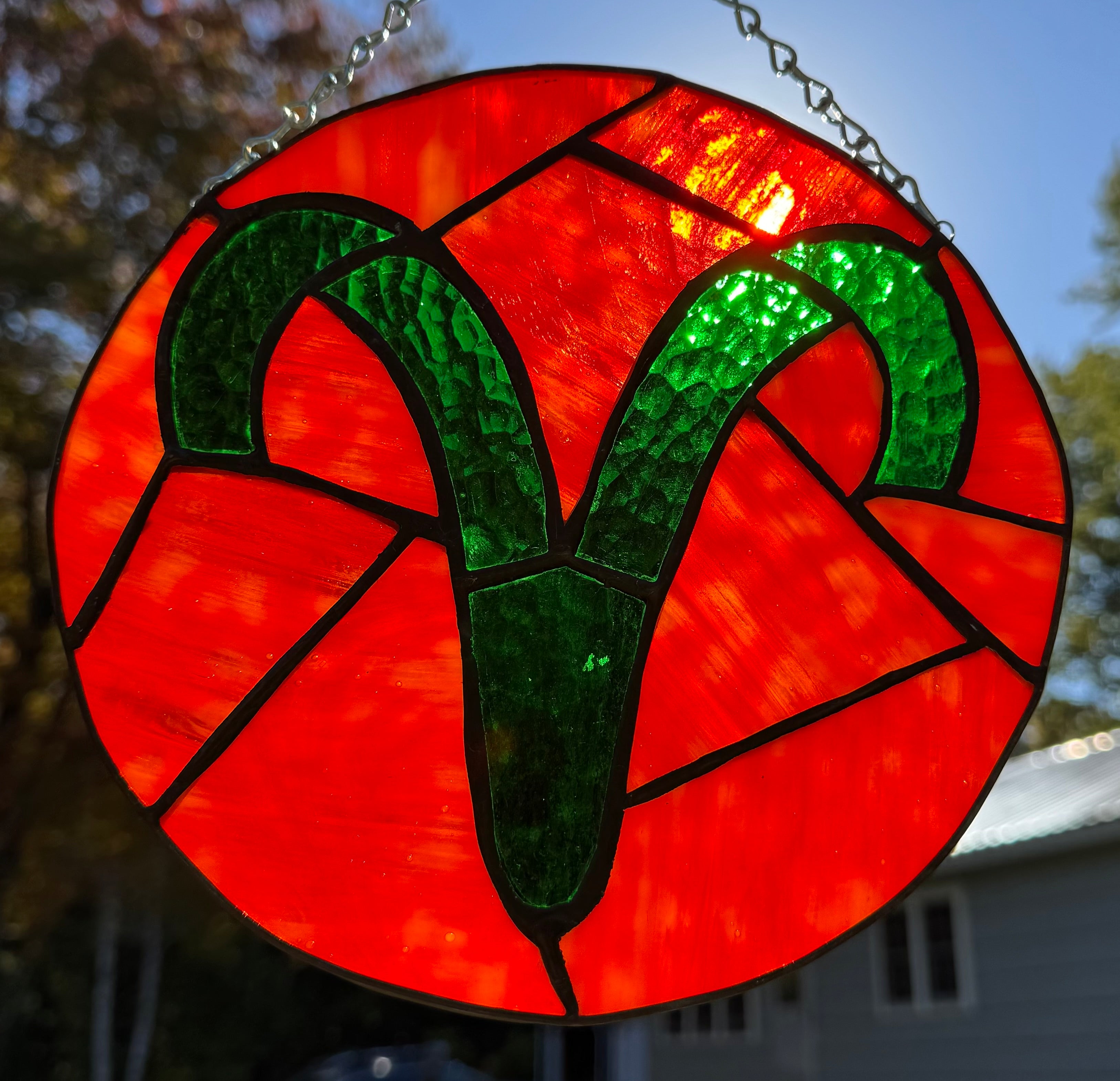 Stained Glass Zodiac Suncatchers