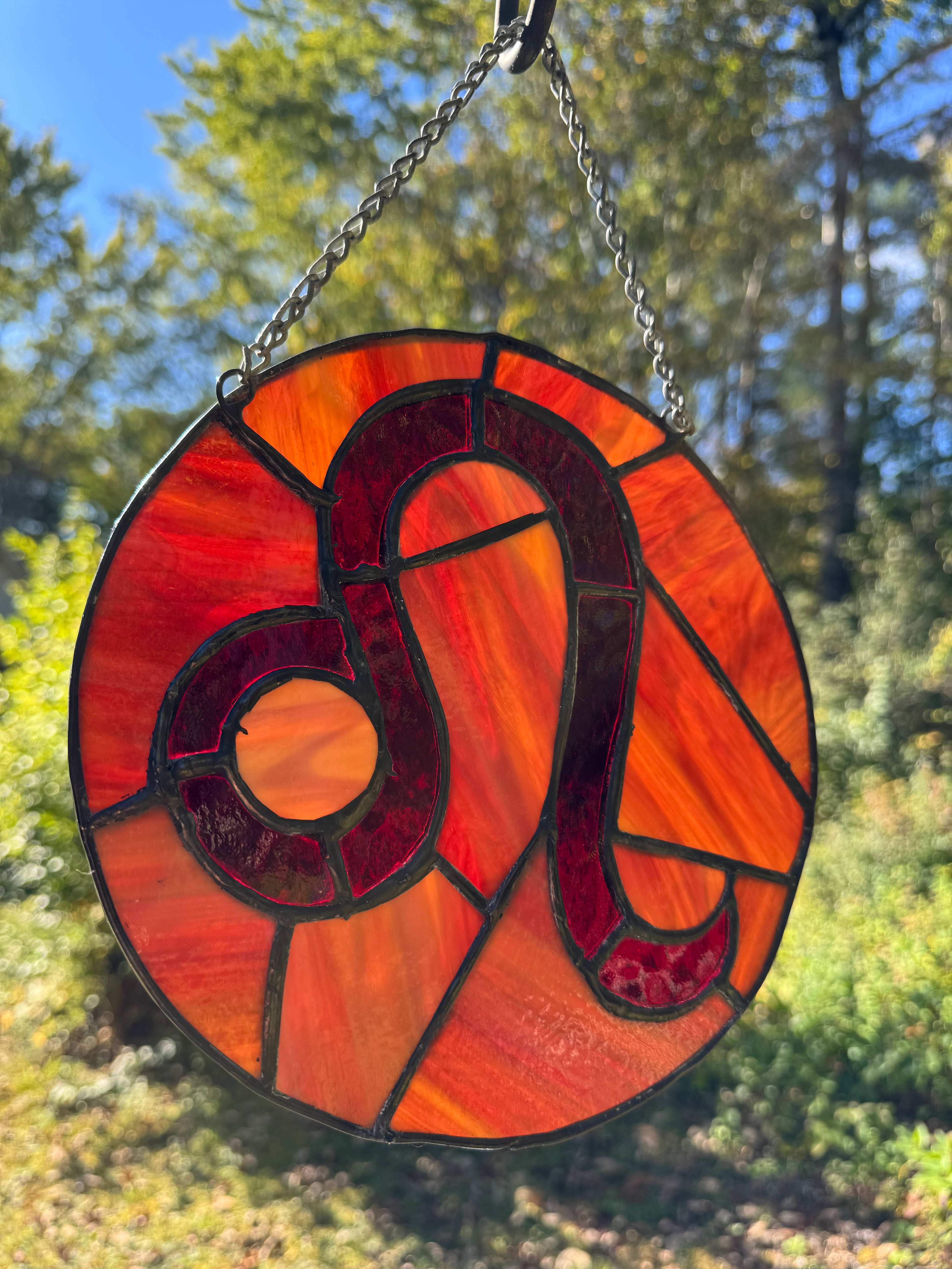 Stained Glass Zodiac Suncatchers