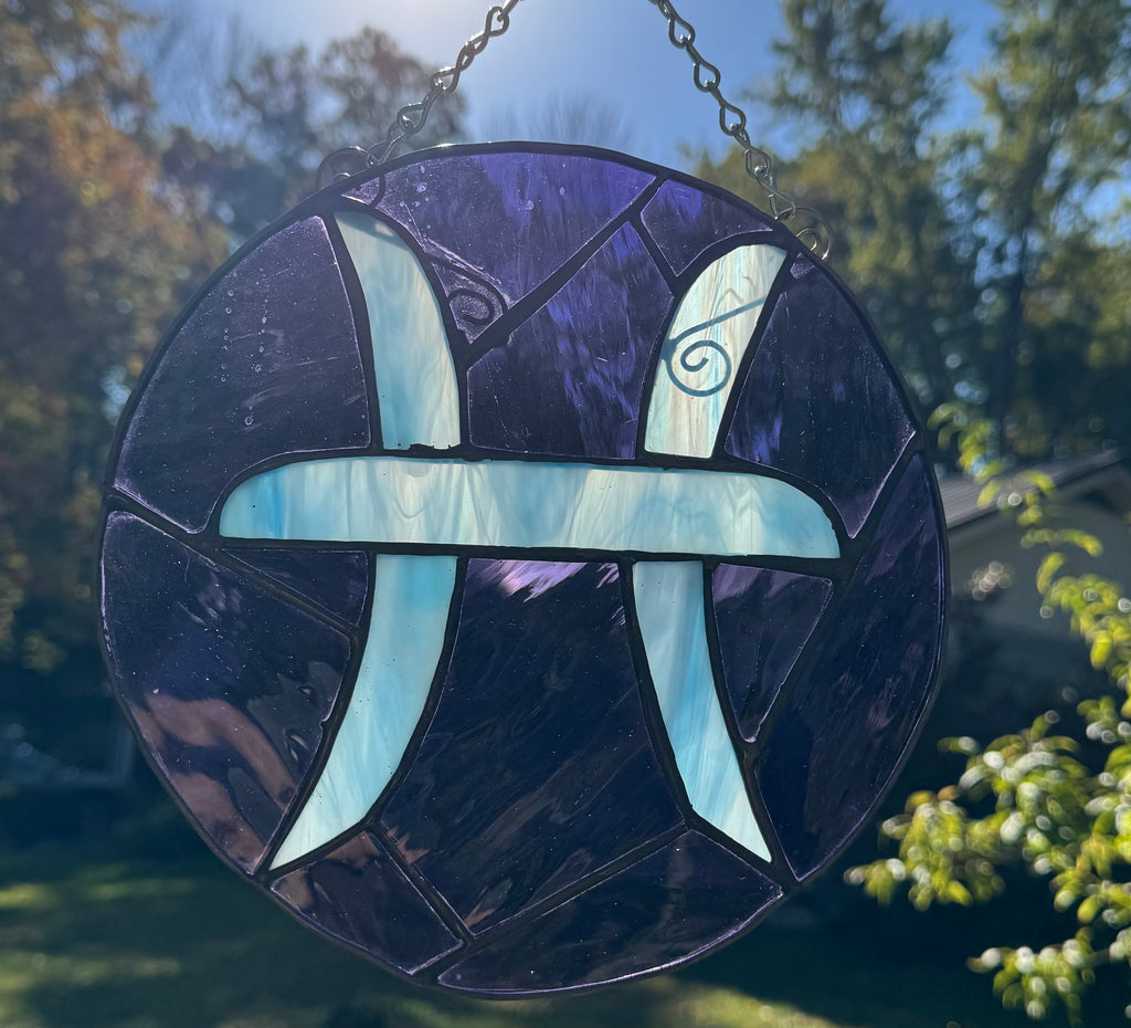 Stained Glass Zodiac Suncatchers